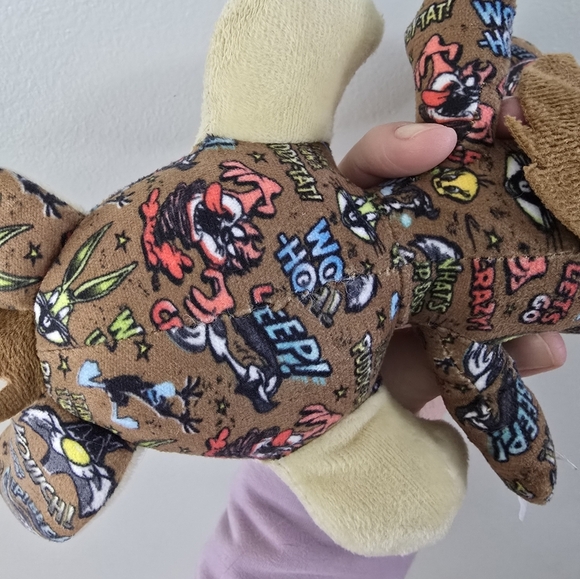 Looney Tunes Tweety Plush with Comic Print - Picture 3 of 13